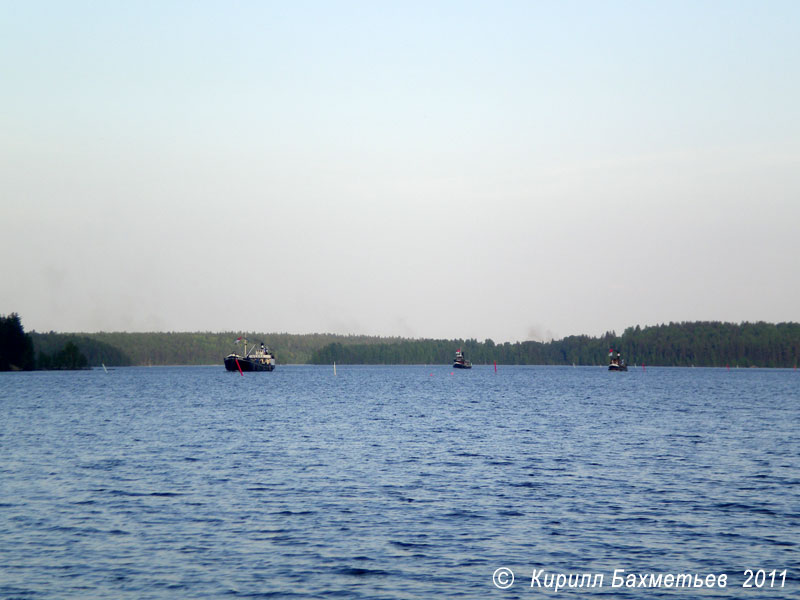 Пароходы "Венно", "Ансио" и "Арно"