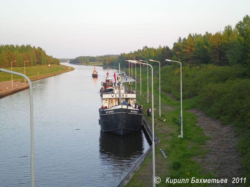 Пароходы "Венно", "Арно" и "Ансио"